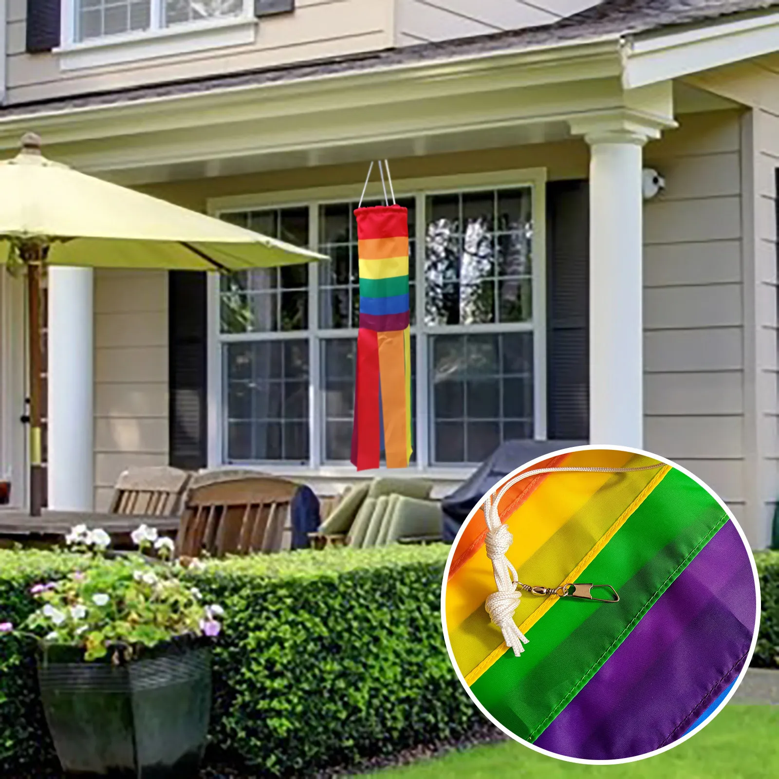 Радужная лопатка радужные подвесные украшения уличные для геев Набор