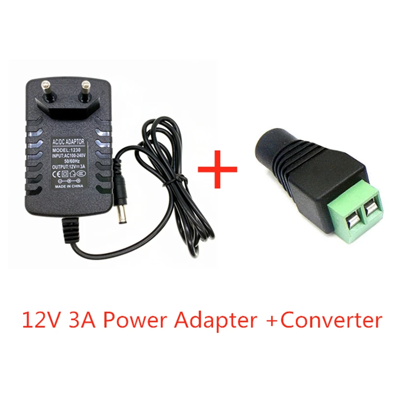 220V to 12V Adapter Charger AC DC 110V 3A Power Converter Transformer 12 V Supply For LED Light Lamp | Обустройство дома