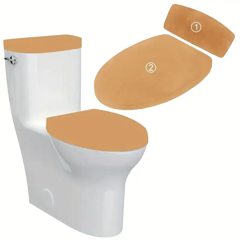 

Чехол на сиденье унитаза Yupartex, 2 шт., эластичный, спандекс