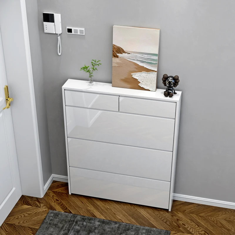 Роскошные шкафы для хранения обуви простой скандинавский пылезащитный ящик