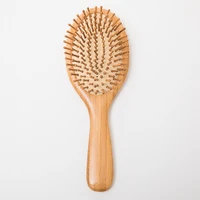 natural bamboo hair brush women professional massage comb for women set air cushion hair massager brush healthy combs for your