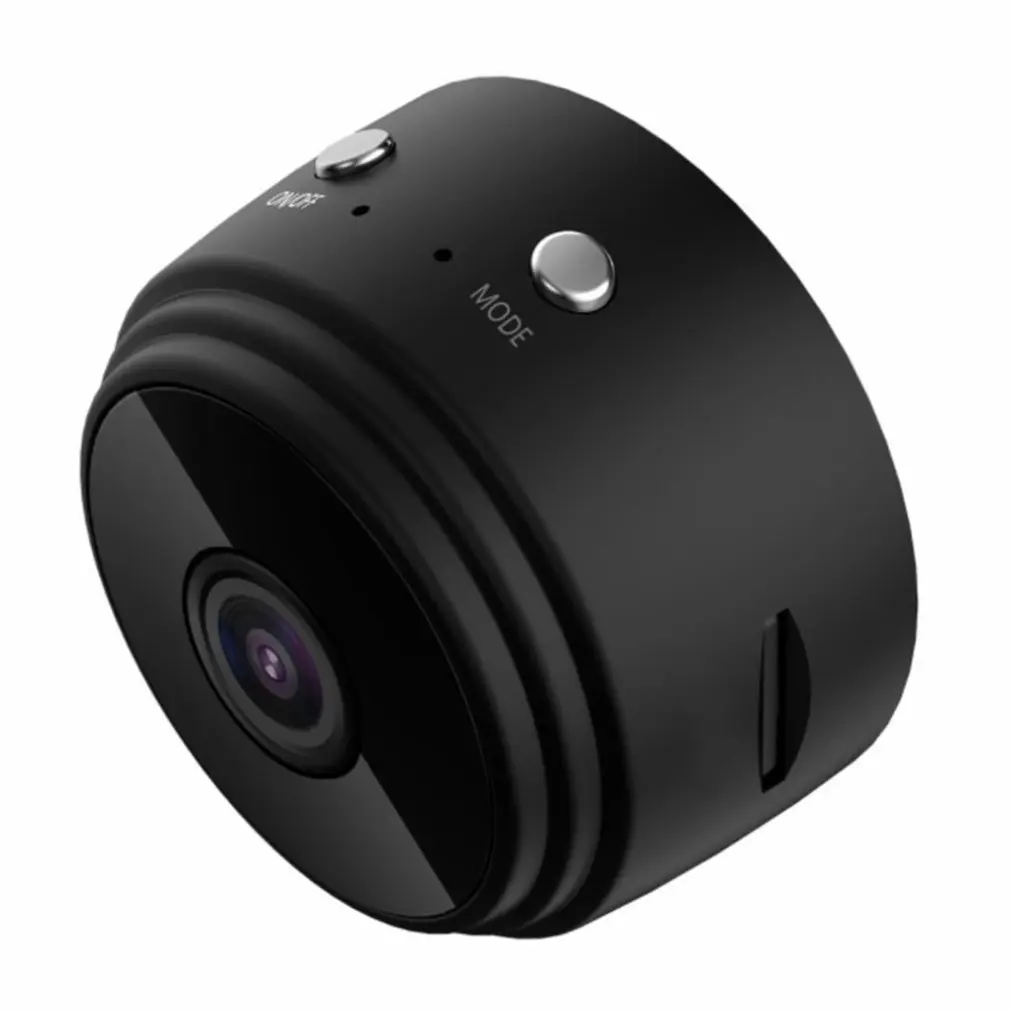 

1080p мини-камера высокого разрешения, беспроводная Wi-Fi камера безопасности с дистанционным управлением, Мобильная камера наблюдения с ночным видением