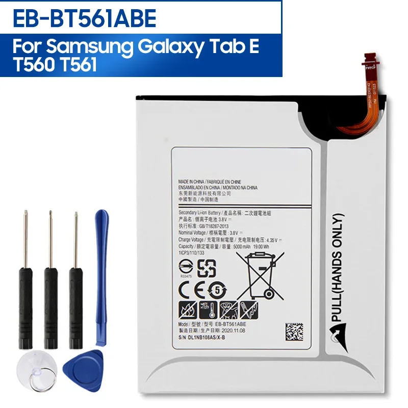 Новая запасная аккумуляторная батарея для планшетов Samsung GALAXY Tab E T560 T561