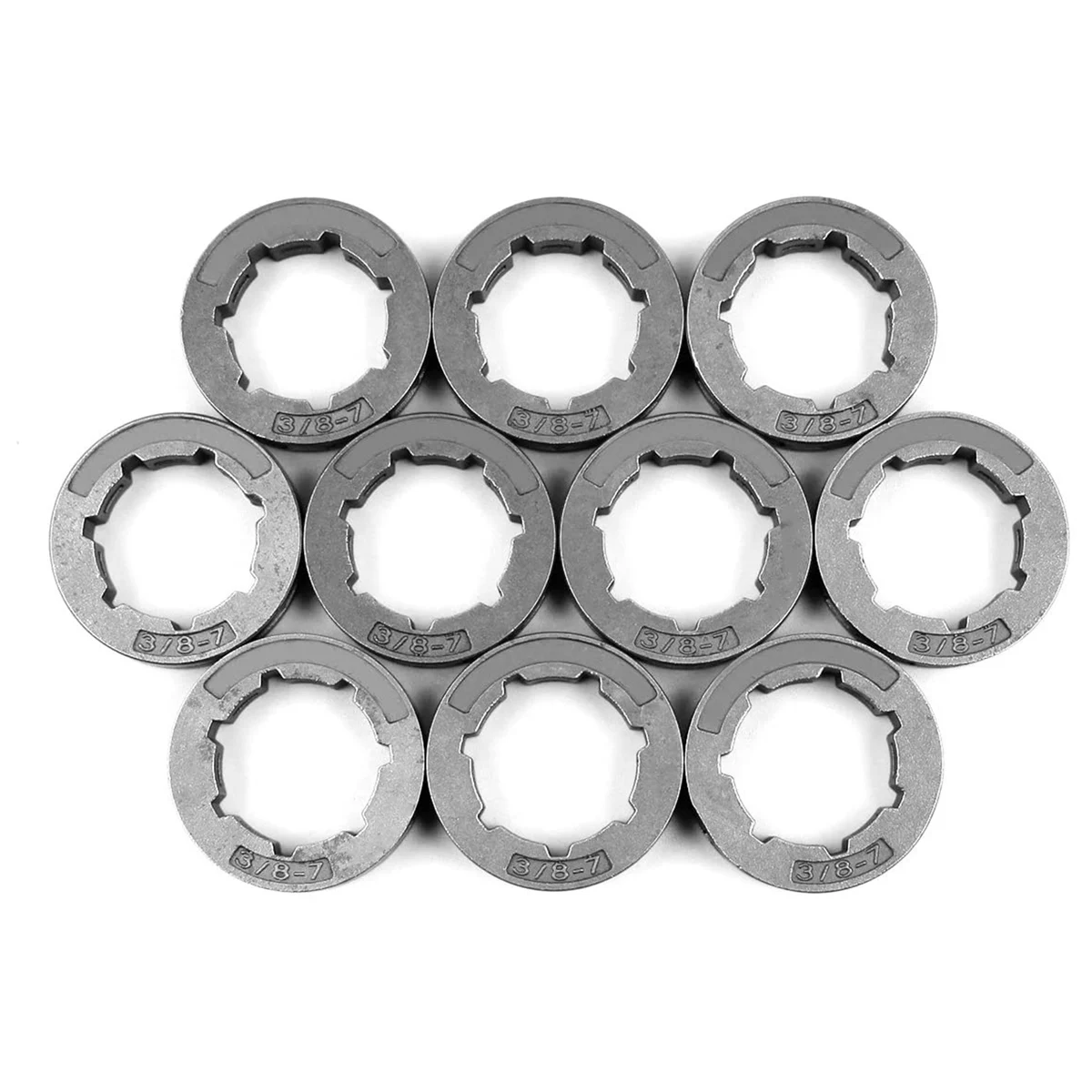 Цепная Звездочка для цепной пилы HUSQVARNA 3/8 266 268 272 280 285 288 355 372XP 362 385XP 10 шт. 380 дюйма 7 Т