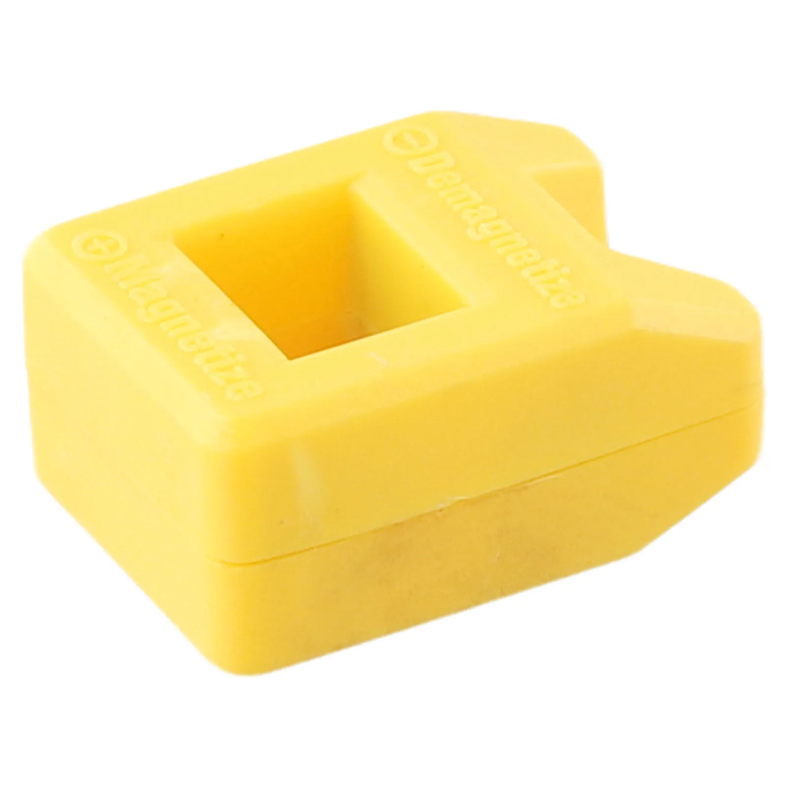 1 шт. отвертка намагничиватель пластиковый желтый размагничиватель сменные