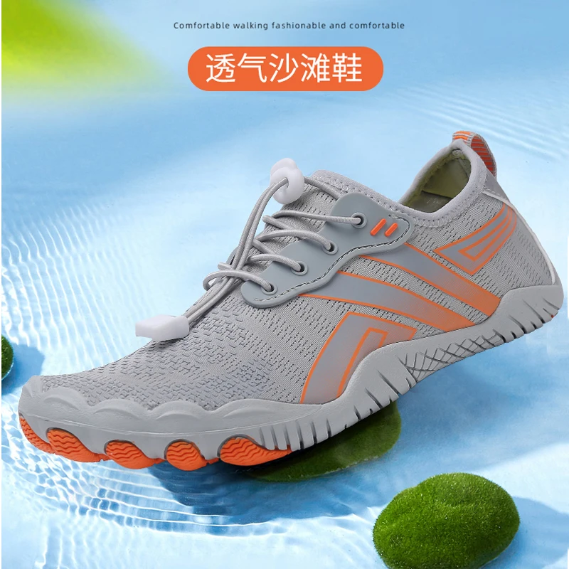 

Водный тростник нескользящая резиновая подошва обувь для бисероплетения быстросохнущая летняя обувь для воды для женщин/мужчин плавание С...