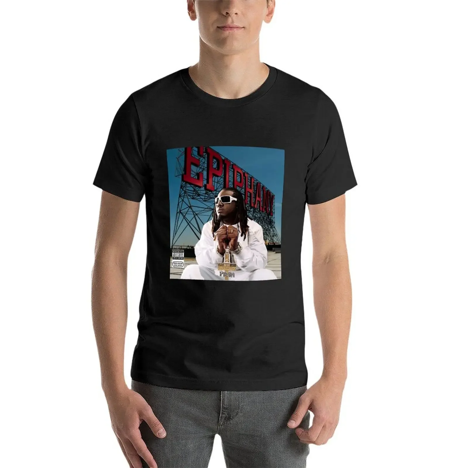 Футболка T-pain ireng epiphany летняя одежда большие размеры простые белые футболки для