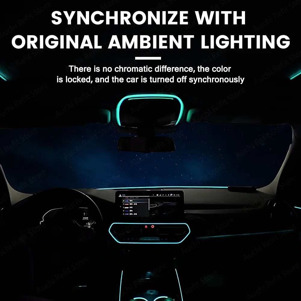 Фото Auchkj 11 цветов освещения для чтения для BMW 2 3 4 5 6GT 7 8 серии G20 G30 G05 G06 G07 G01 G60 G70 Внутреннее освещение №4