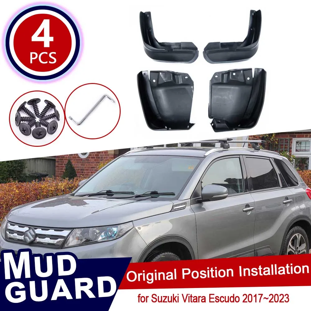 

Mudguard for Suzuki Vitara Escudo 2017~2023 2017 LY Accessories Car Mud Flaps Front Rear Wheel Splash Guard Fender Mudflap Auto