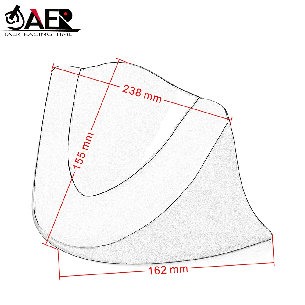 Мотоциклетное брызговик глянцевый черный нижний передний спойлер на подбородок