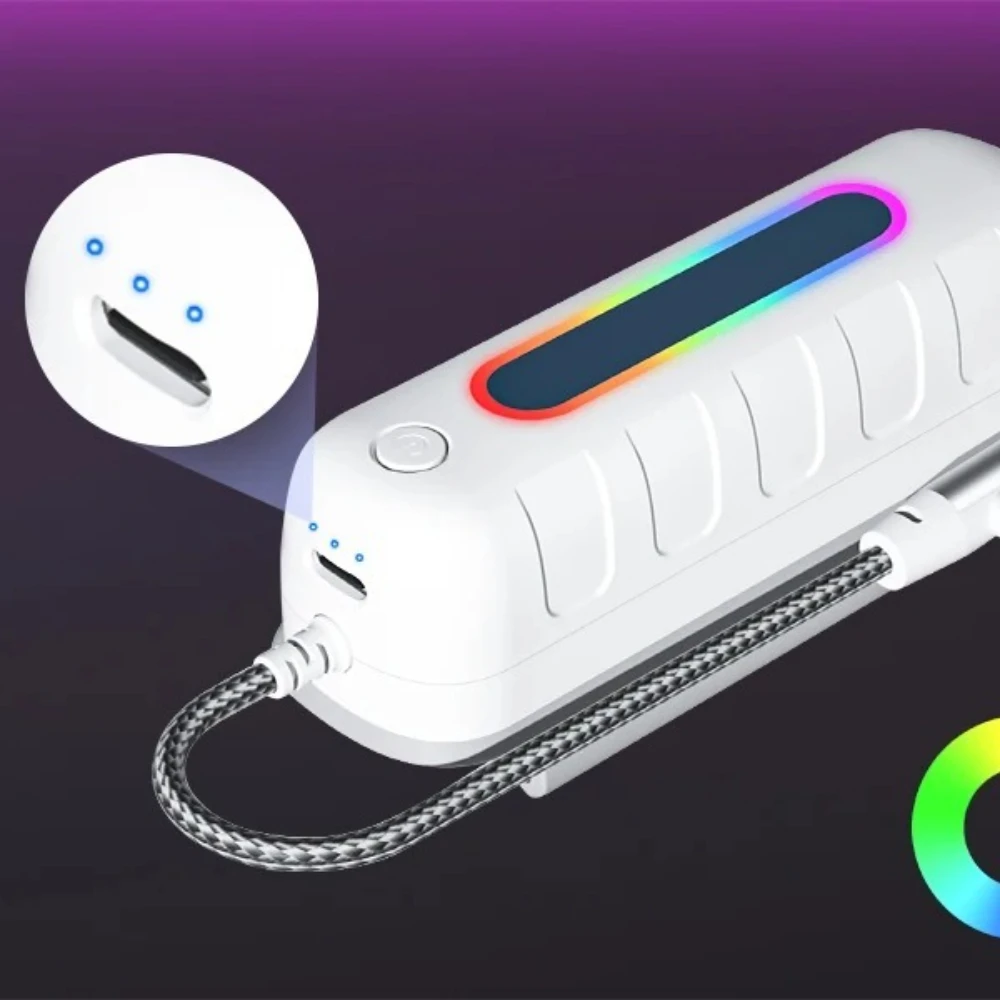 Быстрозаряжаемый аккумуляторный блок для Meta Quest 233s, 5000 мАч, 18 Вт, с RGB-подсветкой, для Oculus Quest 2, аксессуары для VR-гарнитур (art.: 3920da34beb3d) - 3920da34beb3d