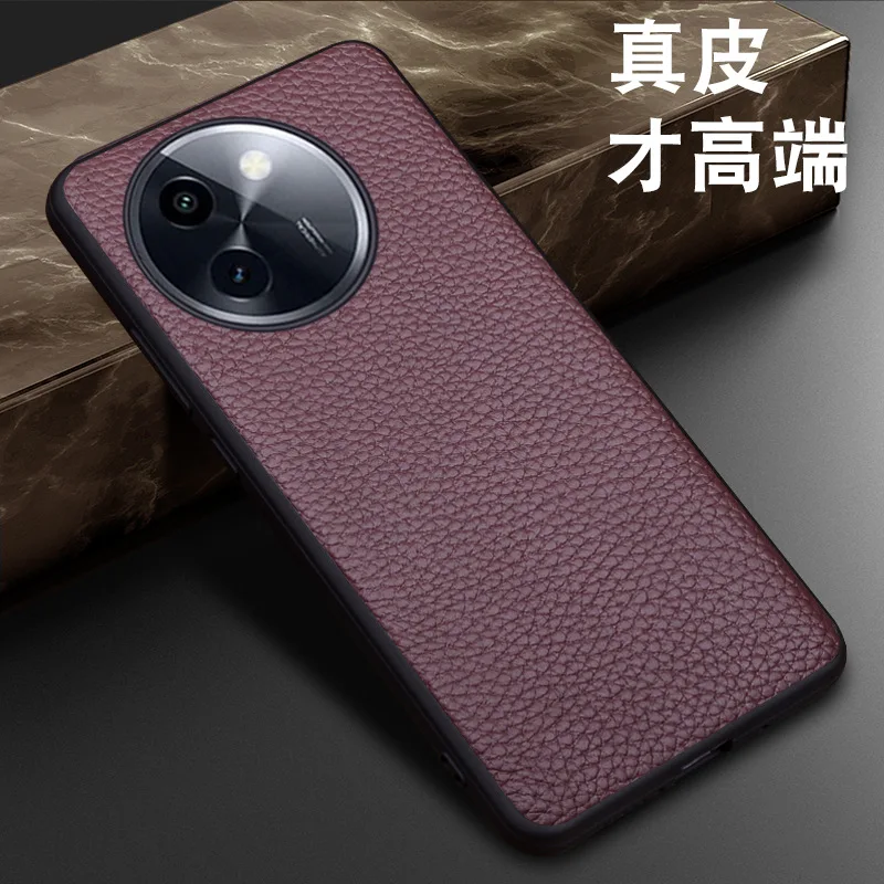 Wobiloo Магнитный чехол из натуральной кожи с зернистой фактурой искусственная