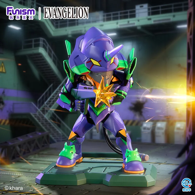 Фото 2026 Оригинальные фигурки Funism Neon Genesis Evangelion Eva Repair Plan Series в слепых коробках, настольное украшение, игрушка, подарок на день рождения для мальчика №2