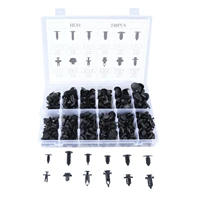240 pcs auto bumpers clips interior panel fixed clamps push type retainer kit fits gm ford toyota honda acura 12 common sizes