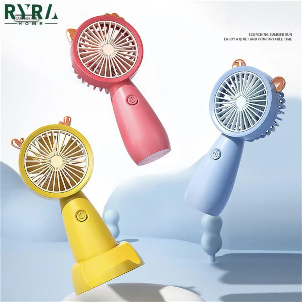 

Cute Pocket Cooling Electric Fan Super Quiet USB Rechargeable Portable Handheld Cooling Air Conditioner Fan For Outdoor Travel