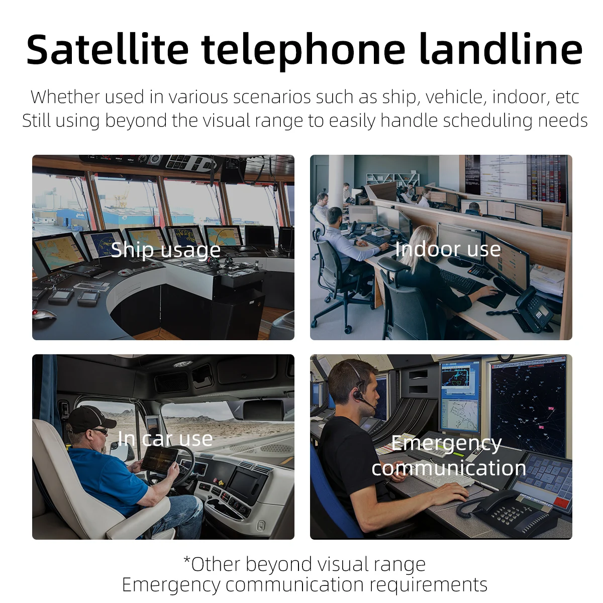 Фото KSUN L1TD SOS Wi-Fi морская рация GPS Beidou Tiantong спутниковый телефон для океанской рыбалки команда аварийно-спасательная помощь №4