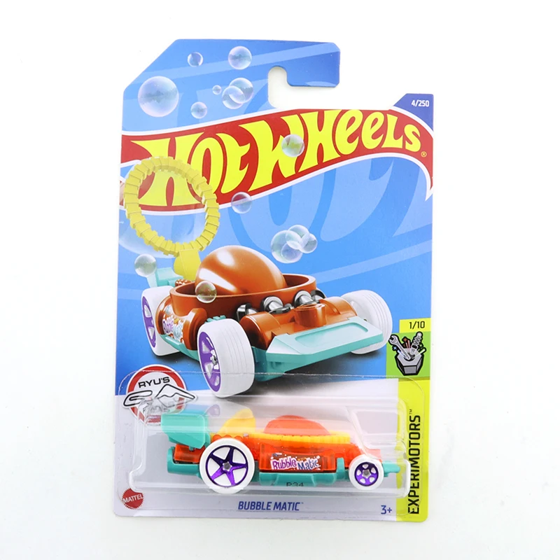 2019-78 2022-04 BUBBLE MATIC оригинальные горячие колеса Мини Сплав купе 1/64 металл литья под