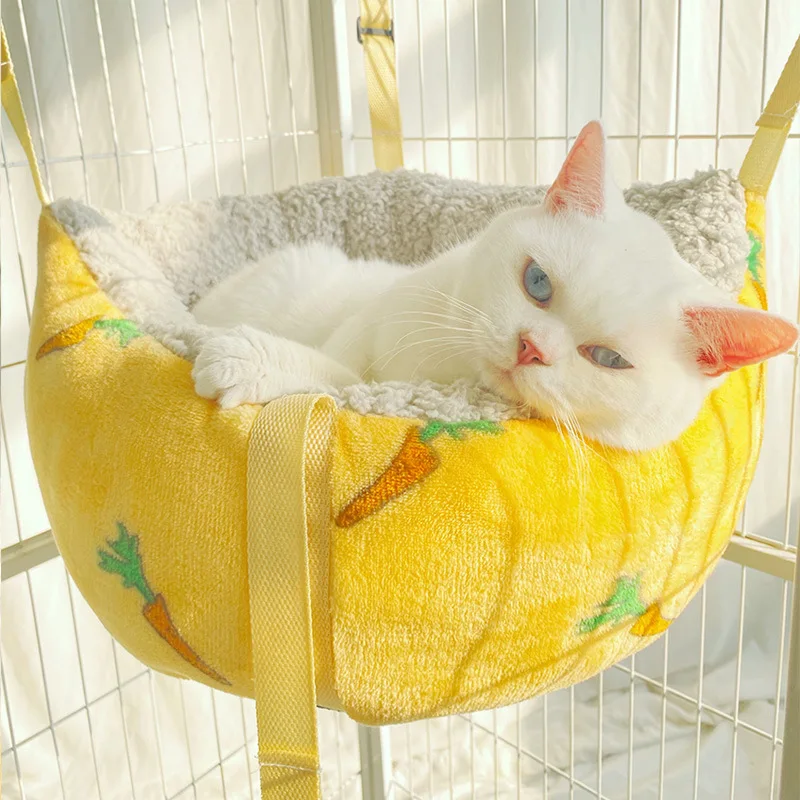 

Cat Bed Removable Window Sill Cat Radiator Lounge Hammock for Cats Kitty Hanging Bed Cosy Carrier Pet Bed Seat Hammock