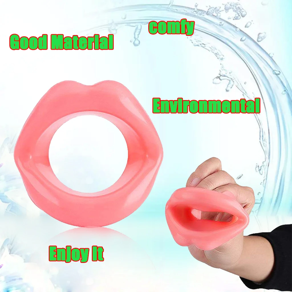 Erotic Mouth Shackles Silicone Lips O Ring Open Mouth Gag Oral Fetish BDSM Bondage Restraints Adult Products Sex Toy for Couples
