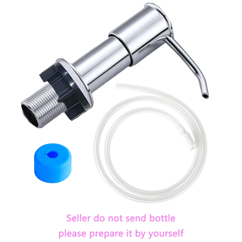 

Дозатор жидкого мыла для кухонной раковины с длинной мягкой трубкой, прочный пластиковый насос, бытовые инструменты