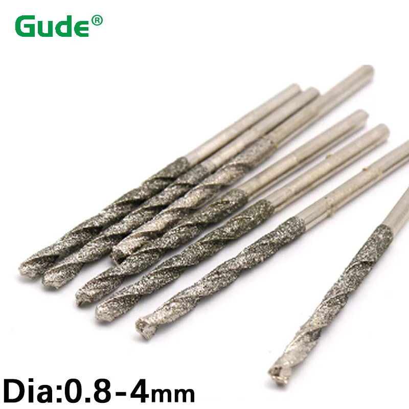 

Алмазное сверло спиральное 0,8-4 мм