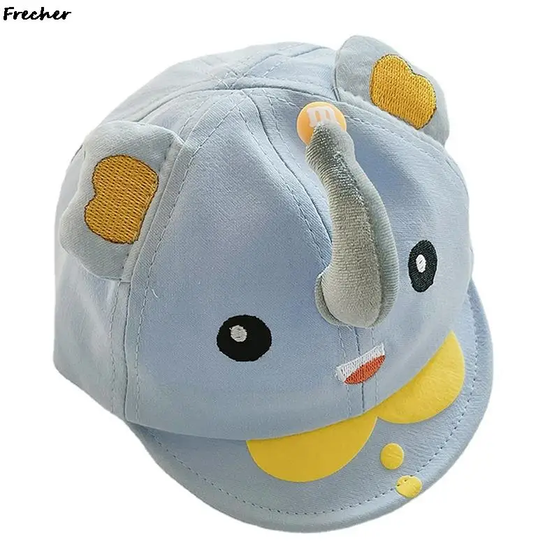 

Кепка от солнца для мальчиков, модная бейсболка в стиле кэжуал, с мультяшным 3d слоном, сетчатая шапка для косплея, детский подарок на вечерин...