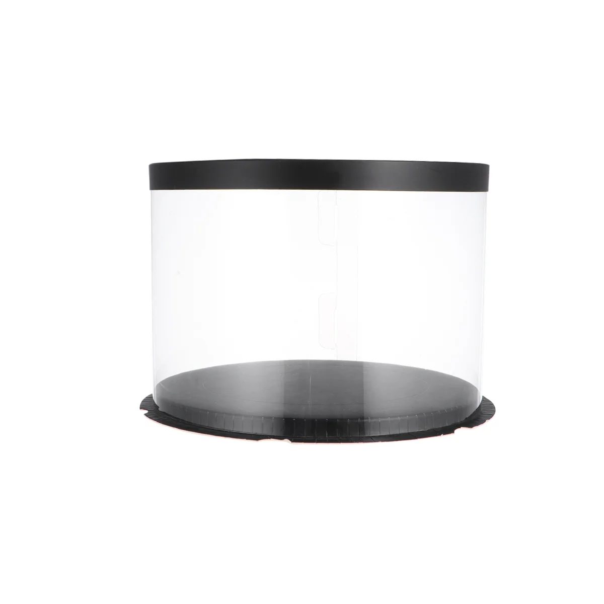 

8inch Clear Cake Box Round Cake Packaging Case Cupcake Carrier Holder Dessert Candy Transport Container for Home Shop Wedding