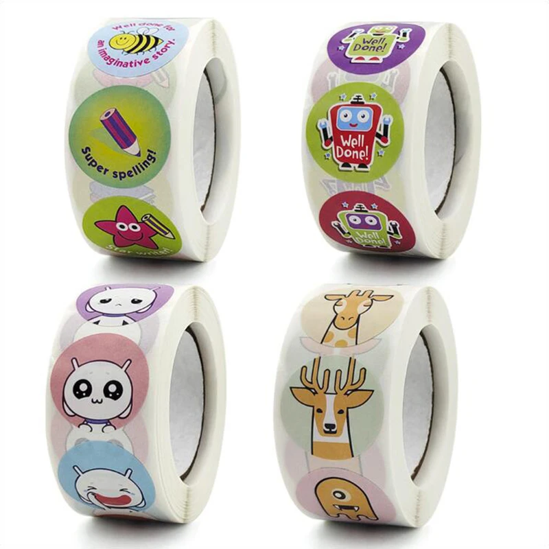 500PCS Kawaii Animal Robot Sticky Sticker Labels Sealing Paper Thank You Stationery Supply Decorative Child Scrapbook Aesthetic
500PCS Kawaii Animal Robot Sticky Sticker Labels Sealing Paper Thank You Stationery Supply Decorative Child Scrapbook Aesthetic