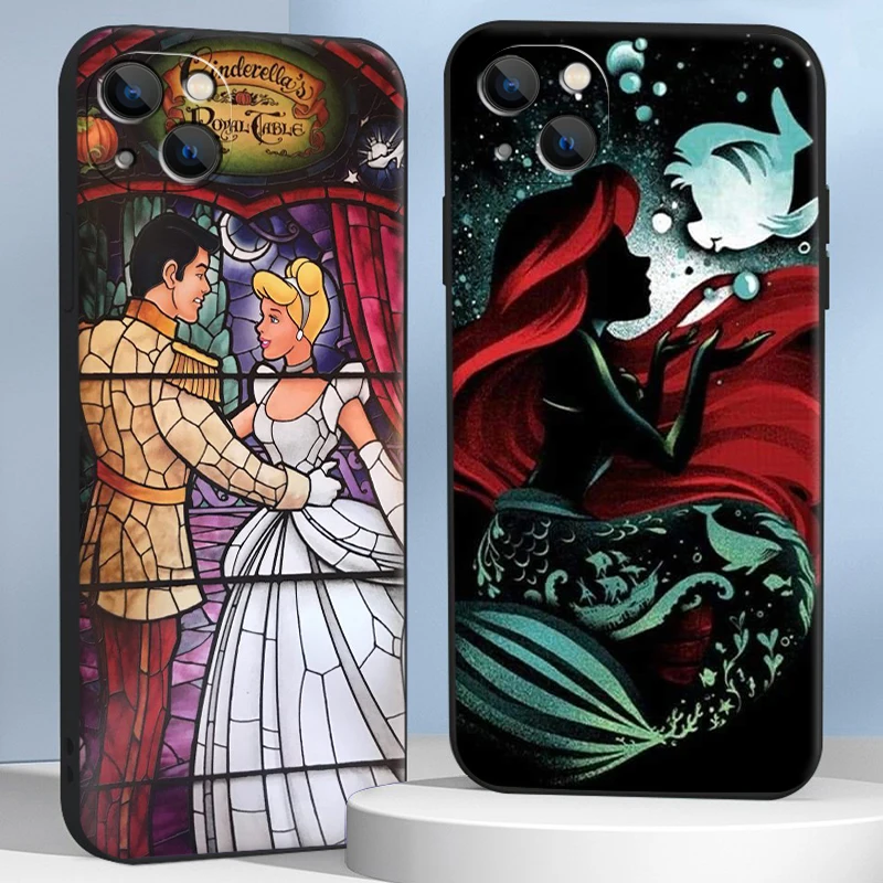 

Disney Cartoon Phone Cases For iPhone 11 12 Pro MAX 6S 7 8 Plus XS MAX 12 13 Mini X XR SE 2020 Soft TPU Coque Carcasa Funda