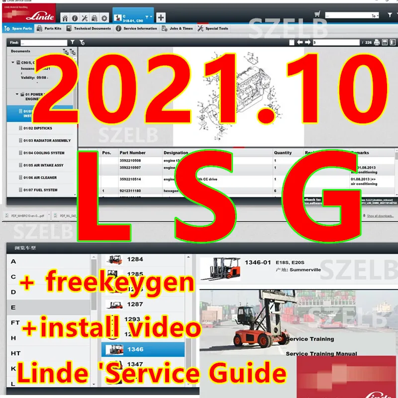 2021.10 Руководство по обслуживанию Linde LSG 5.2.2 обновление U0213 [10.2021]+Expire