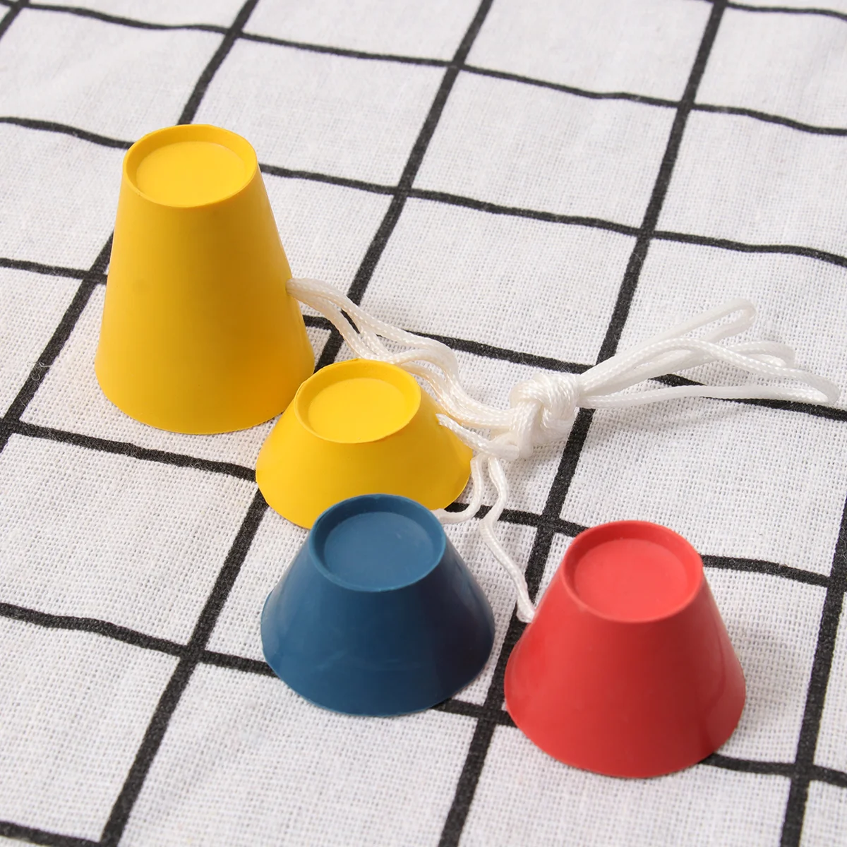 

4pcs Jumbo Rubber Winter Tees with Different Heights for Frosty Days