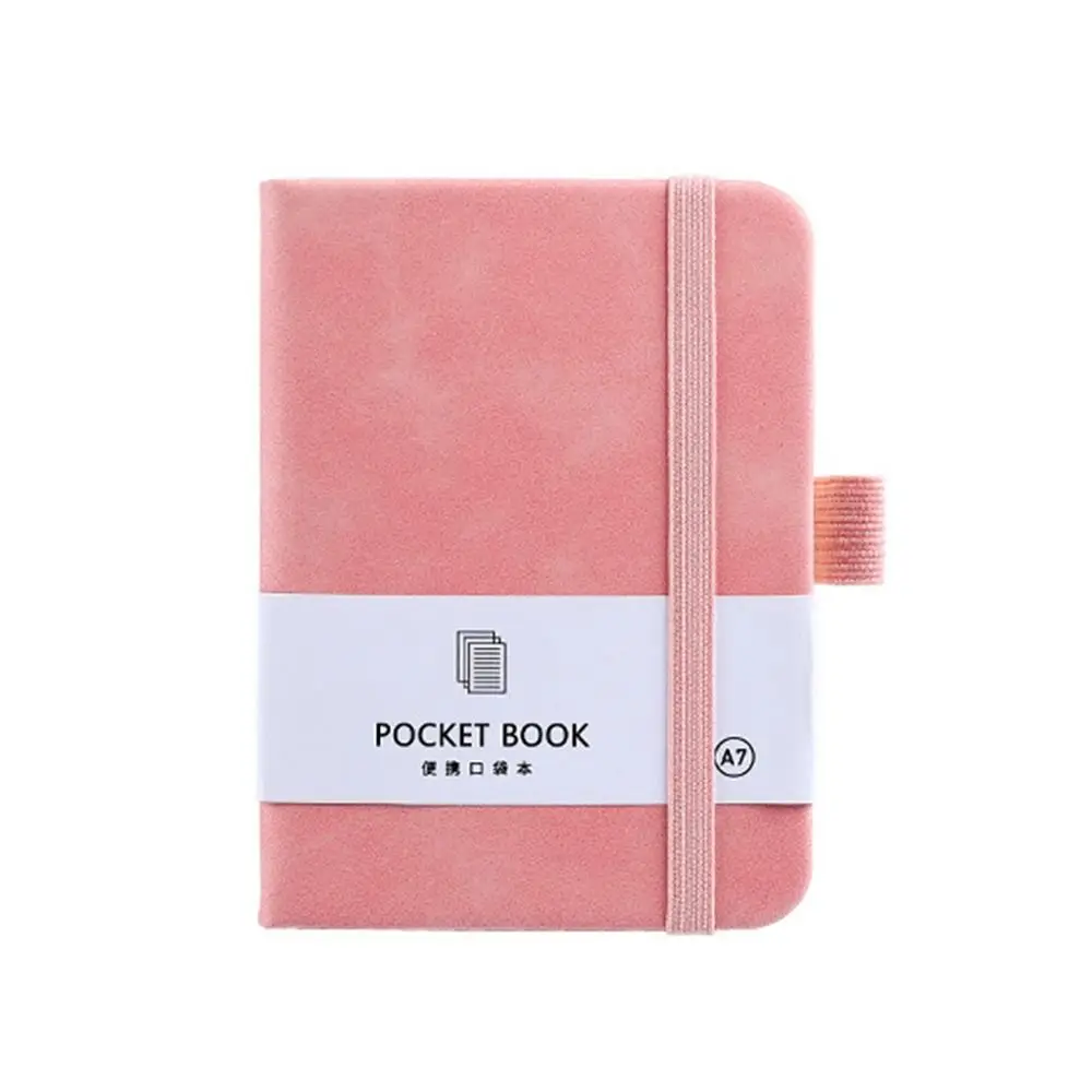 

Мини-блокнот A6/A7, бумага+полиуретан, розовый/черный/синий/серый/темно-зеленый