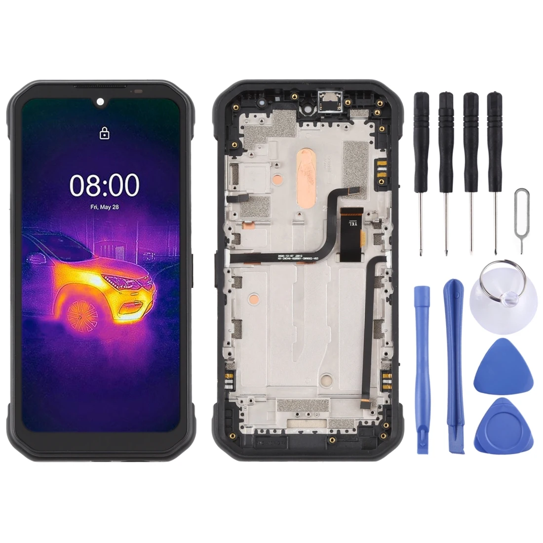 

IPartsBuy for Ulefone Armor 11T 5G LCD Screen and Digitizer Full Assembly