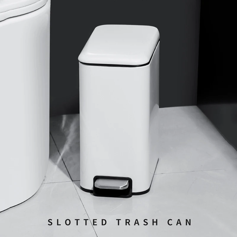 

Мусорная корзина с педалью из нержавеющей стали, 5 л