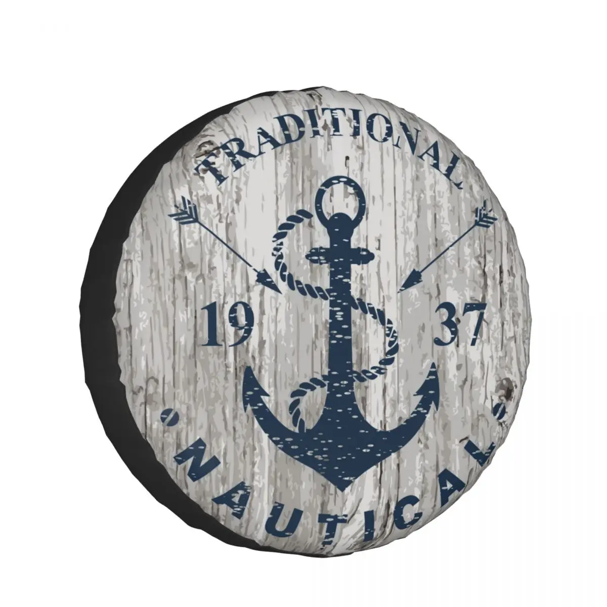 

Spare Wheel Tire Cover Case Pouch Protector Vintage Nautical Marine Badge Car Tyres for Jeep Hummer 14 /15/16/17 Inch