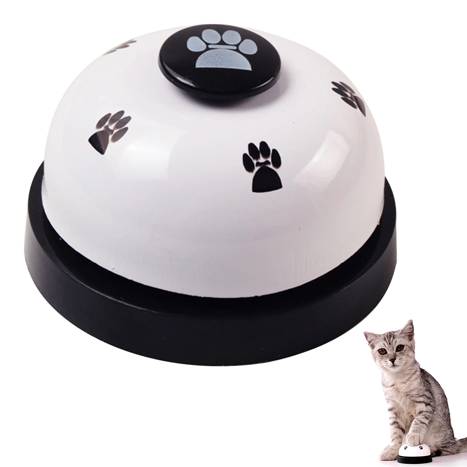 

Dinner Bell Dog Doorbell For Potty Communication Super-Light Press Button Door Bell Call Bell Dog Cat Door Bell Tell Bell With