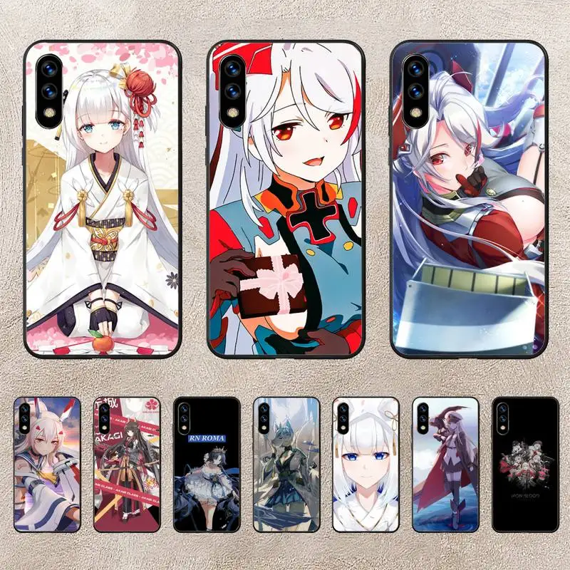 

Azur Lane Phone Case For Huawei P10 P20 P30 P50 Lite Pro P Smart Plus Cove Fundas