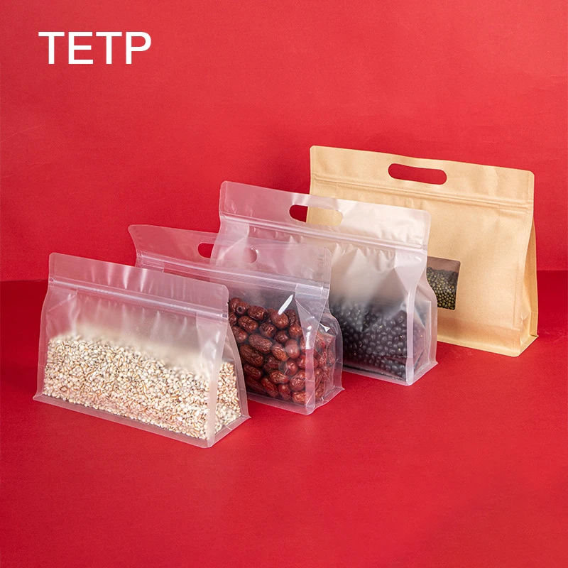 TETP 50 шт. Пакеты для упаковки матовых/крафт-орехов Домашнее печенье ручной работы