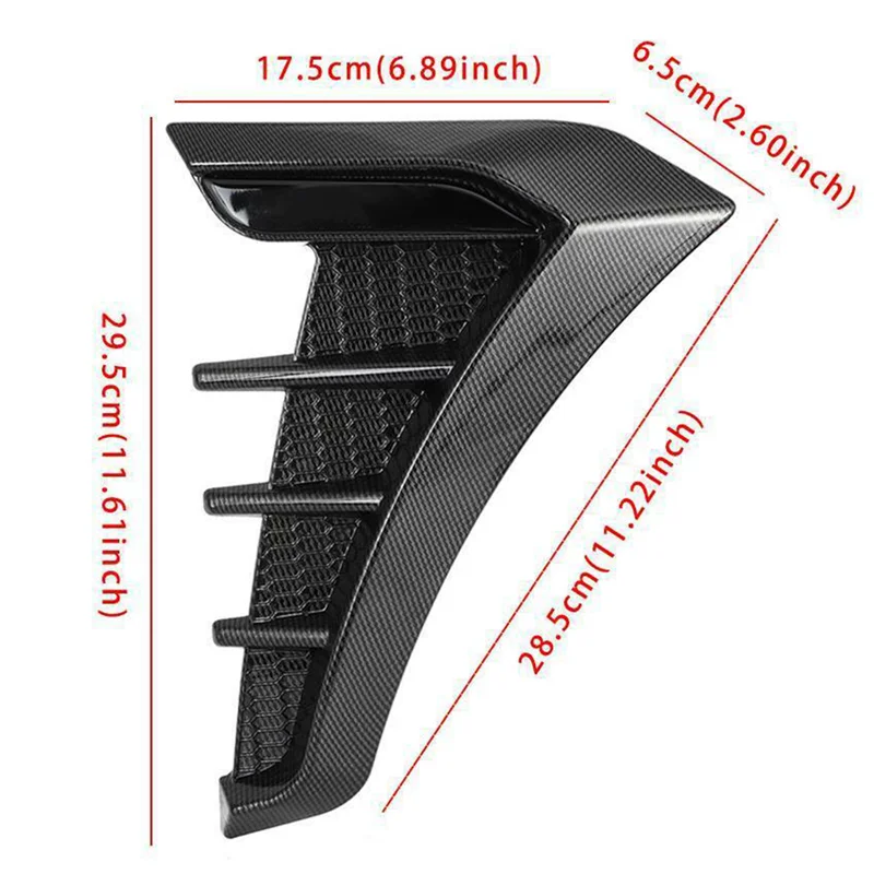 

Side Air Trim for Altis Levin 2019 2020 2021 ABS Bright Black Side