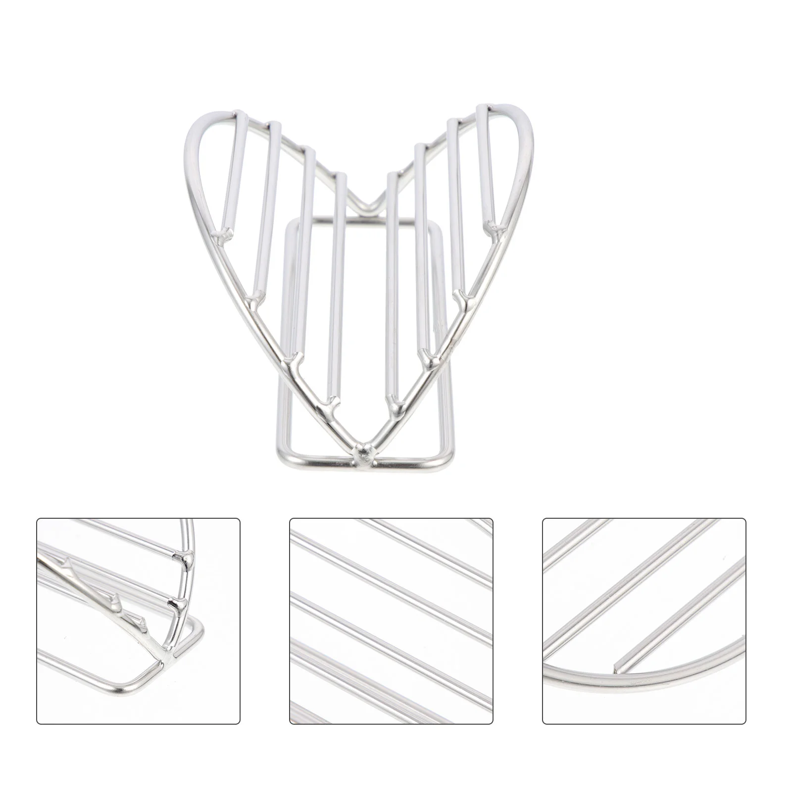 

Taco Holder Rack Shell Tray Oven Steel Stainlessmetal Safesoft Plate Stands Hard Single Pancake Heart Platters Tortillas Mexico