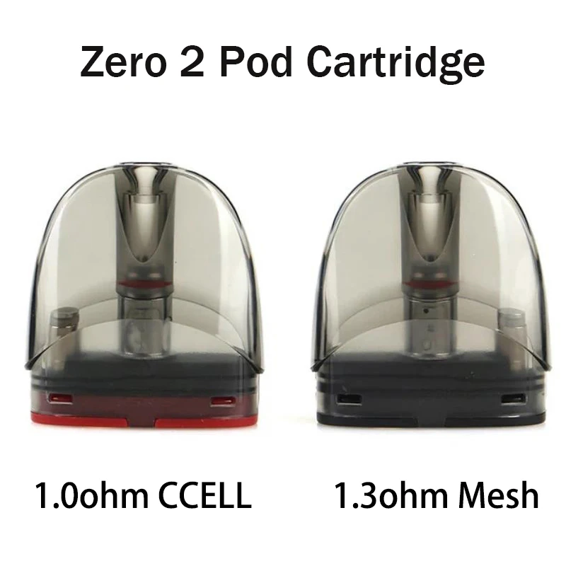 

Zero 2 Replacement Pod for Vaporesso Zero 2 Kit 1.0ohm Mesh Pod, 1.3ohm Ccell Pod