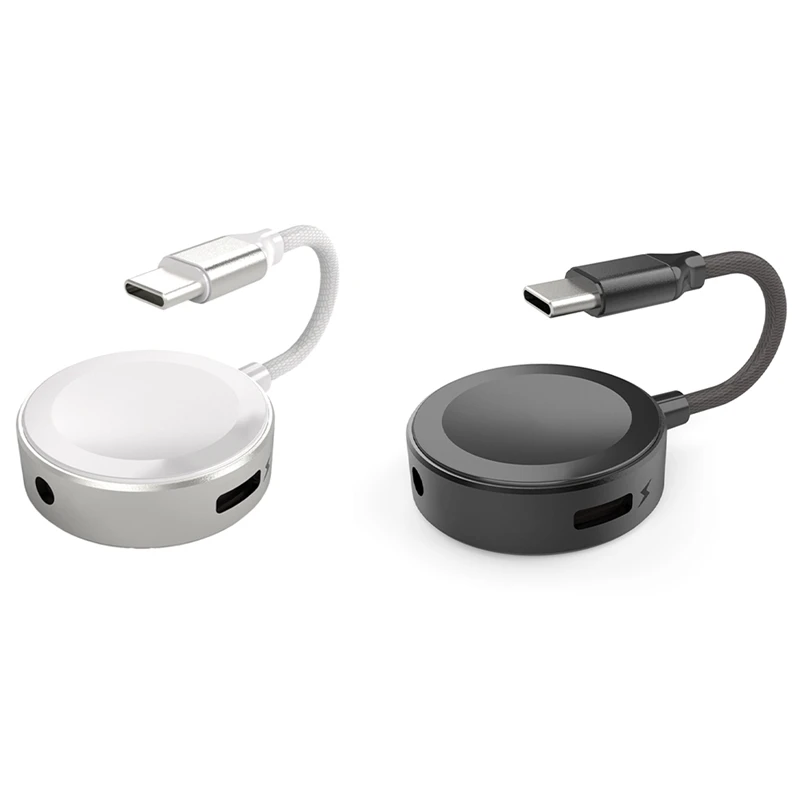 Адаптер Typec преобразователь для наушников в стиле панк плоский адаптер PD60W