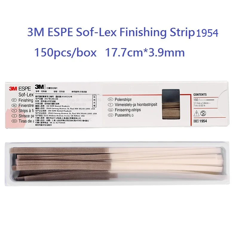 3M ESPE Sof-Lex Finishing Strips 1954N Dental Polish Dices D