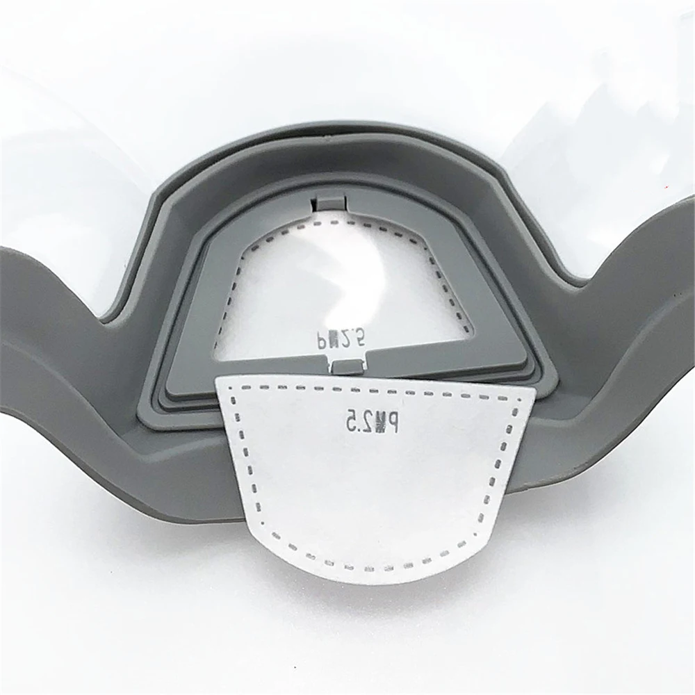 2/3 шт. Полнолицевая маска Пылезащитная Ветрозащитная с шлифовальной головкой для