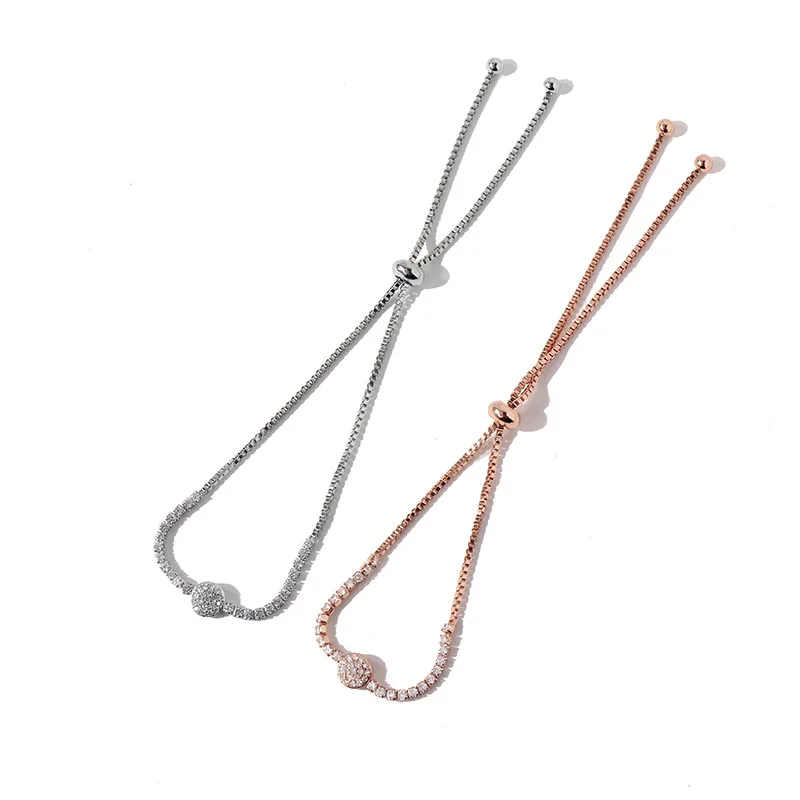 

Модный браслет с простыми индивидуальными буквами, ювелирные изделия для уличной стрельбы, эстетичный бриллиантовый Телескопический брас...