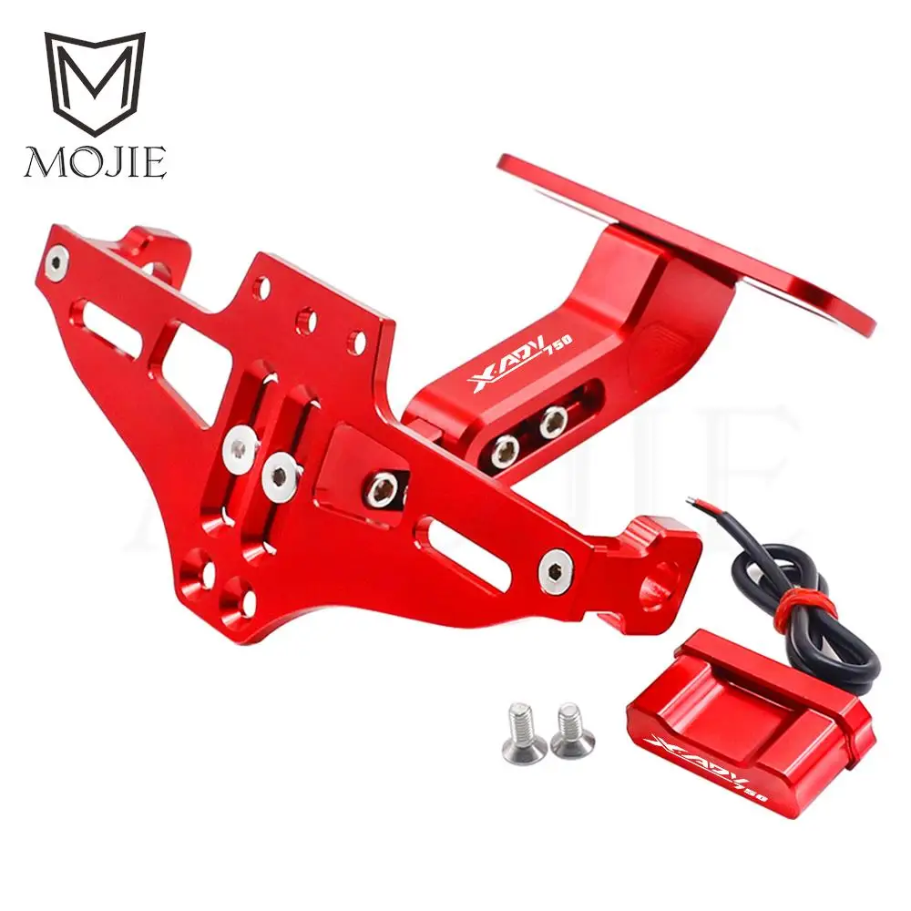 Аксессуар для HONDA XADV750 Xadv 750 2021 2022 2023 2024 держатель номерного знака рамка