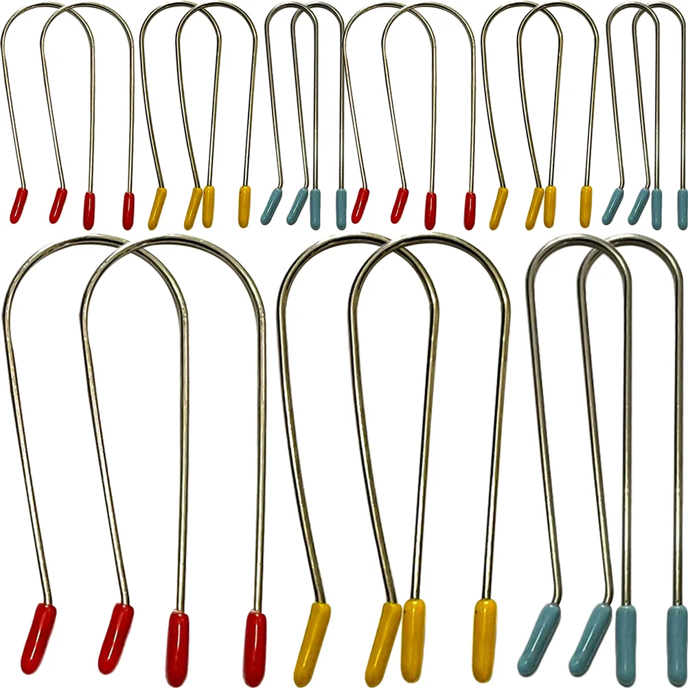 

24 шт., зажимы для волос, из нержавеющей стали