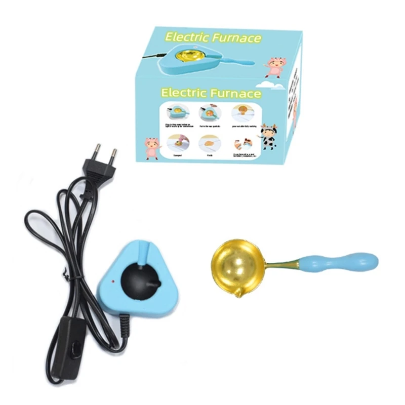 

T5EB Sealing Wax Kit, Wax Furnace, Wax Seal Warmer Furnace Wax Pot for Wax Seal Stamp Letter Envelopes Invitations Sealing