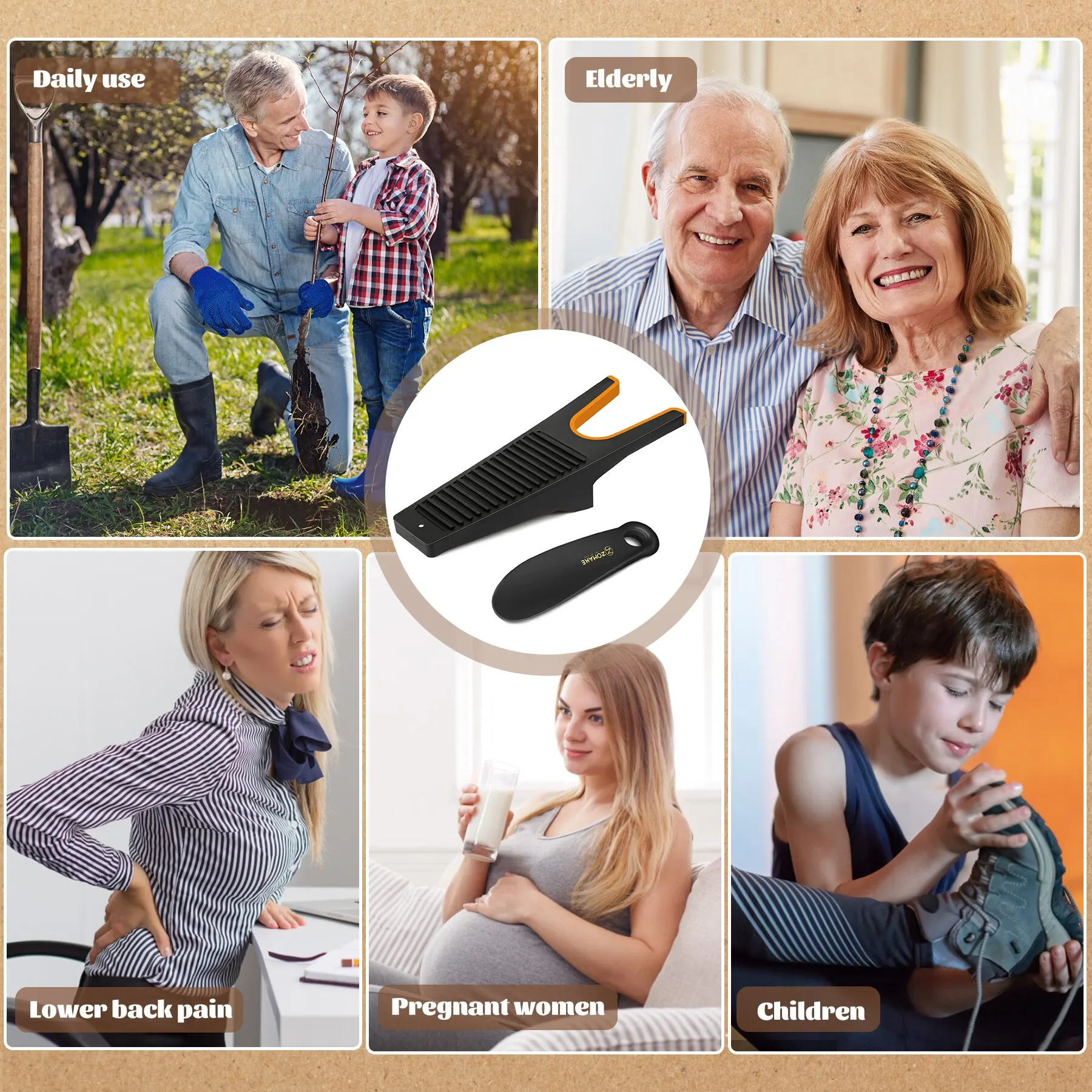 Ботинки ZOMAKE в западном стиле: рабочая обувь. Обувь из смолы. Кожаная обувь с