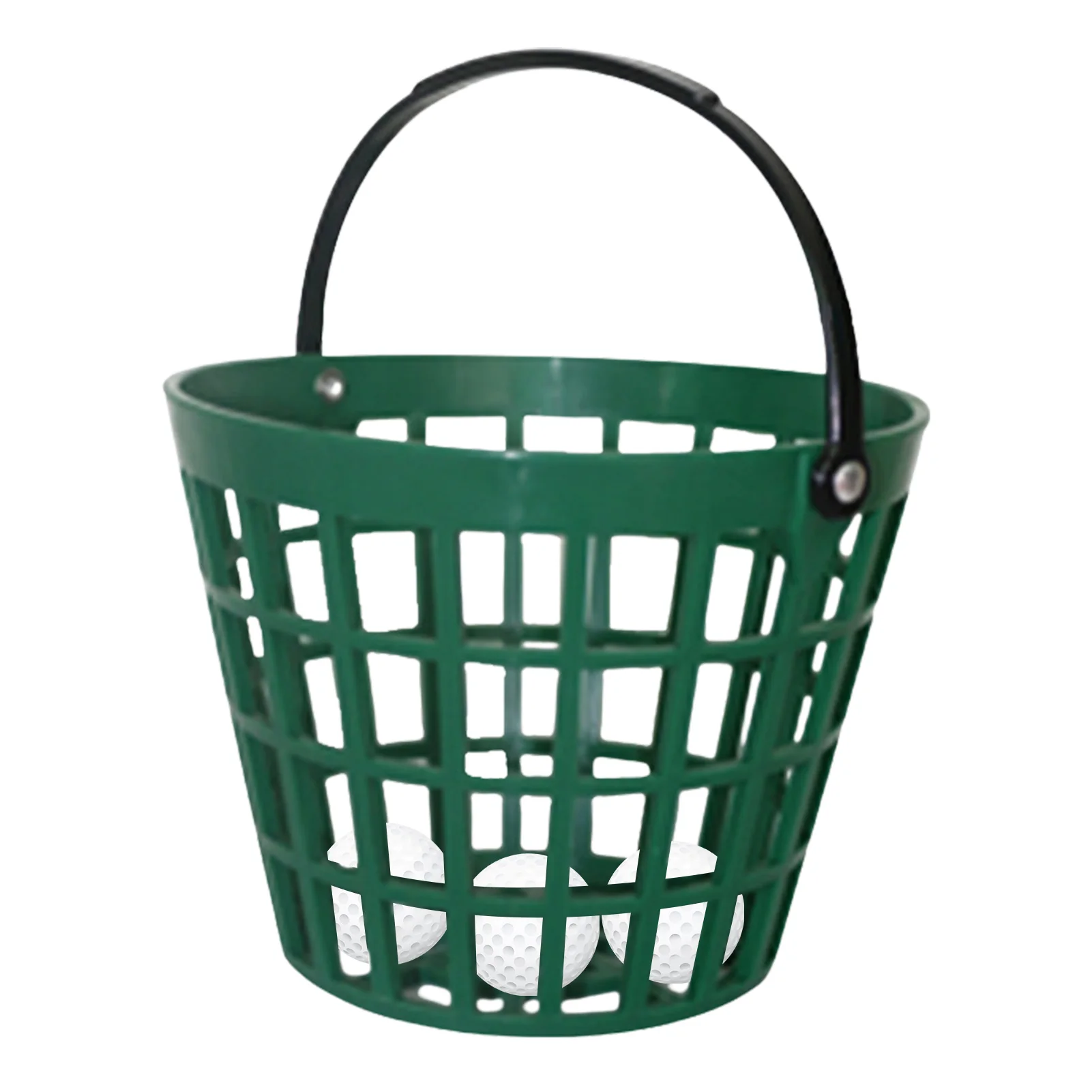 

Golf Ball Basket Outdoor Golf Ball Basket Carrying With Handle Easy To Carry Golf Accessories For Schools Golf Courses Country